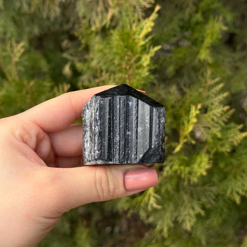  Natural Black Tourmaline Raw stone