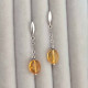 Natural Baltic Amber Earring