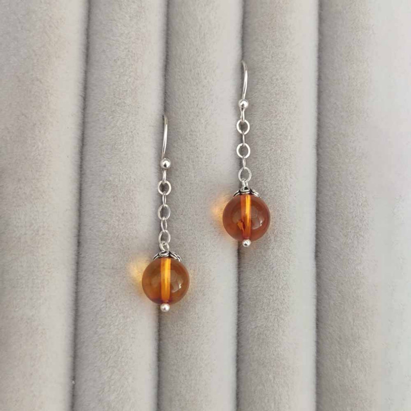 Natural Baltic Amber Earring