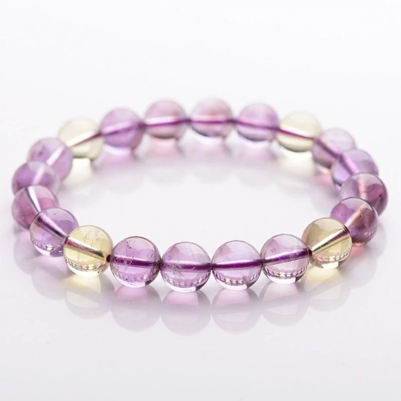 8mm Natural Ametrine Stone Bracelet - No : BR0900