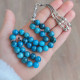 10 mm Blue Apatite Stone Rosary