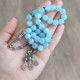 10 mm Natural Aquamarine Rosary