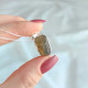 925 Silver Labradorite Stone Pendant - Raw Shape