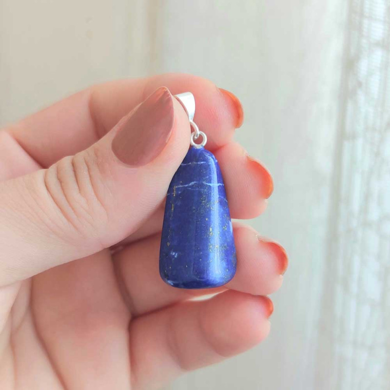 925 Silver Natural Lapis Lazuli Pendant