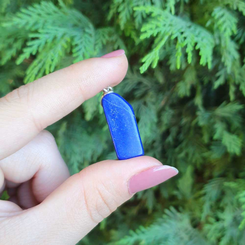 925 Silver Natural Lapis Lazuli Pendant