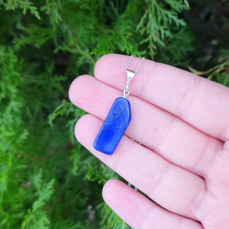 925 Silver Natural Lapis Lazuli Pendant