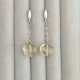 925 Silver Natural Lemon Quartz Earring