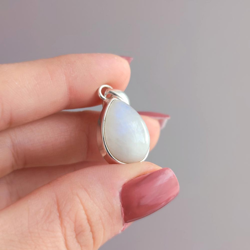 925 Silver Moonstone Pendant