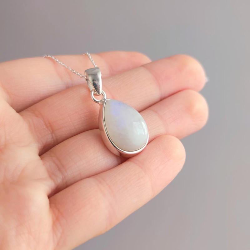 925 Silver Moonstone Pendant