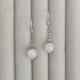 925 Silver Moonstone Earring