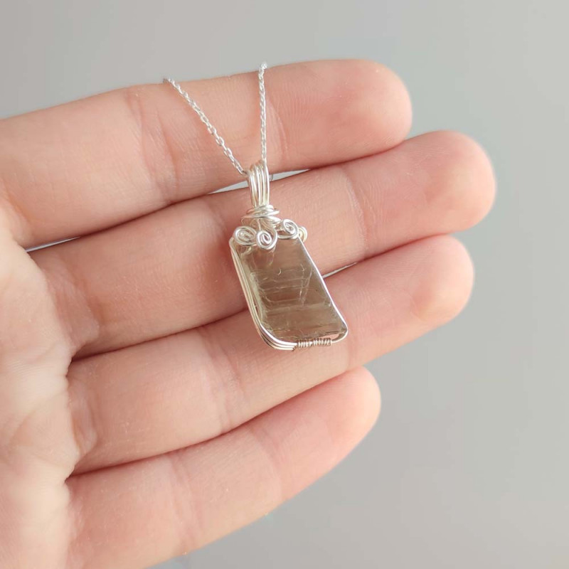 925 Silver Natural Zultanite Stone Pendant 