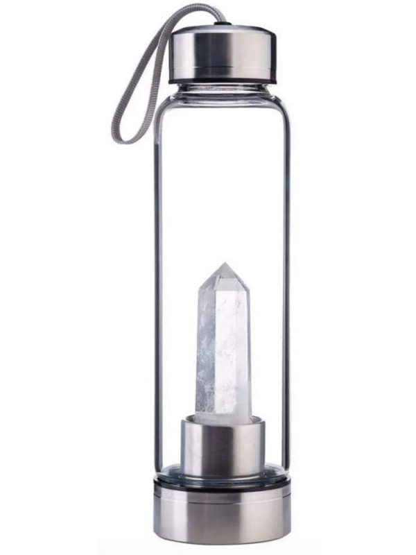 Crystal Quartz Bottle