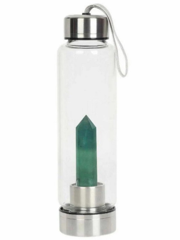 Fluorite Stone Bottle