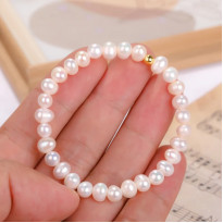 White Pearl Bracelet