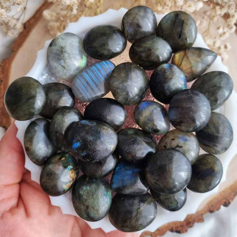 Natural Labradorite Tumbled Stone