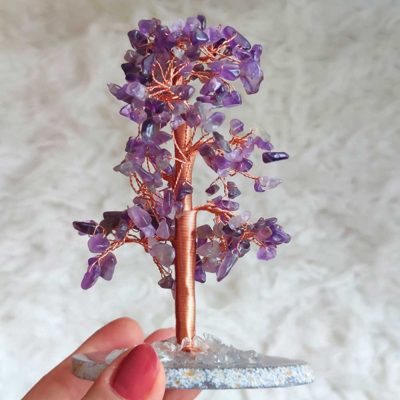 Natural Amethyst Tree , Healing Crystal Tree