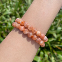 8mm Sun stone Bracelet - No : BR0900