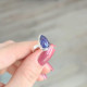 925 Silver Natural Tanzanite Stone Ring